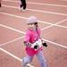 A participant runs in the Girls on the Run 5k on Sunday. Daniel Brenner I AnnArbor.com